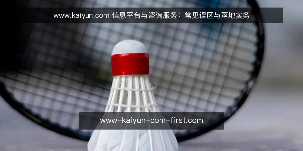 www.kaiyun.com 信息平台与咨询服务:常见误区与落地实务 — 先厘清:信息平台与咨询服务的边界在哪? 配图